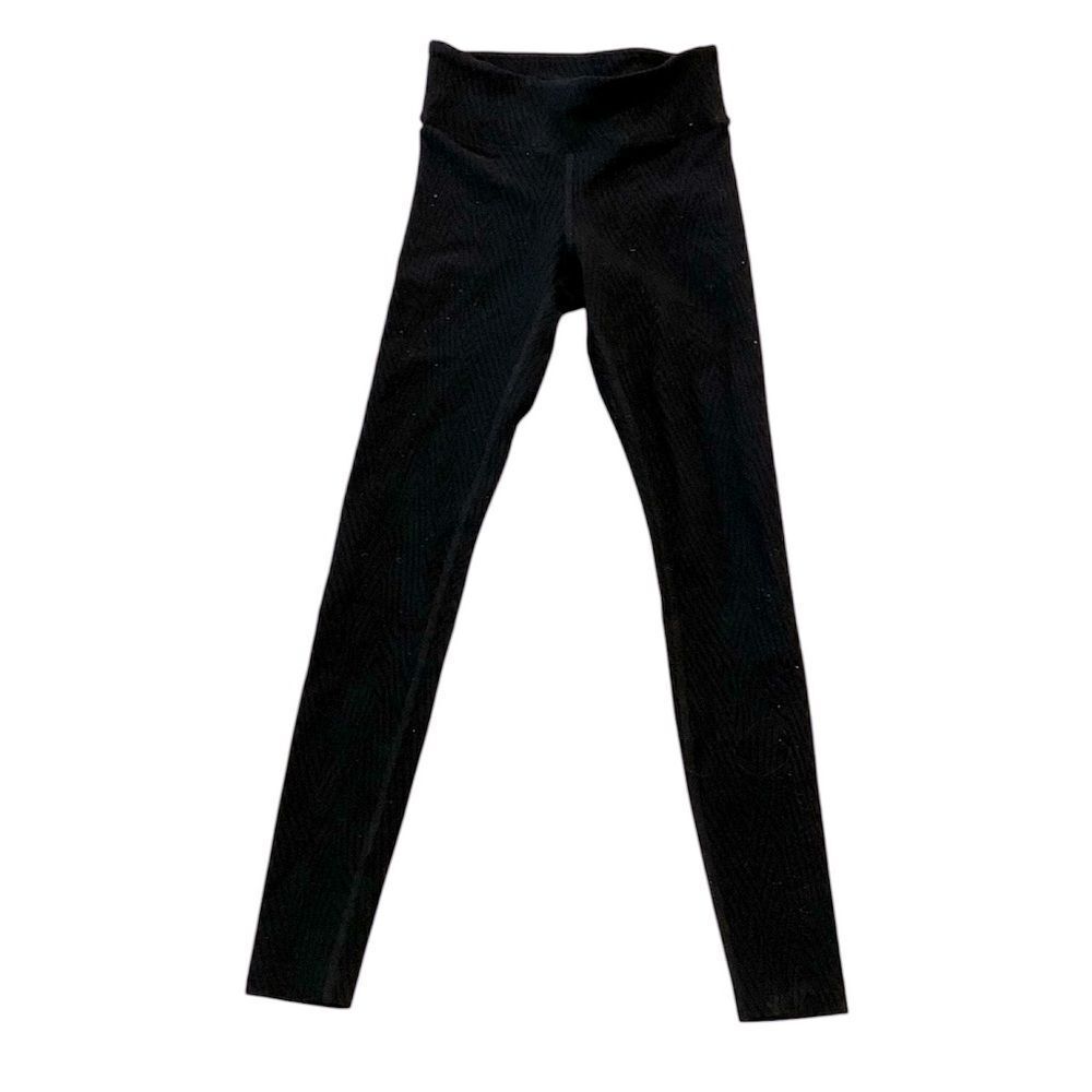 KDEER Black Patterned Leggings